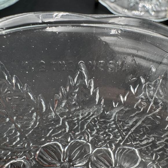 Set of 8 Vintage Dessert or Bread & Butter Plates by KIG Indonesia - Picture 3 of 7